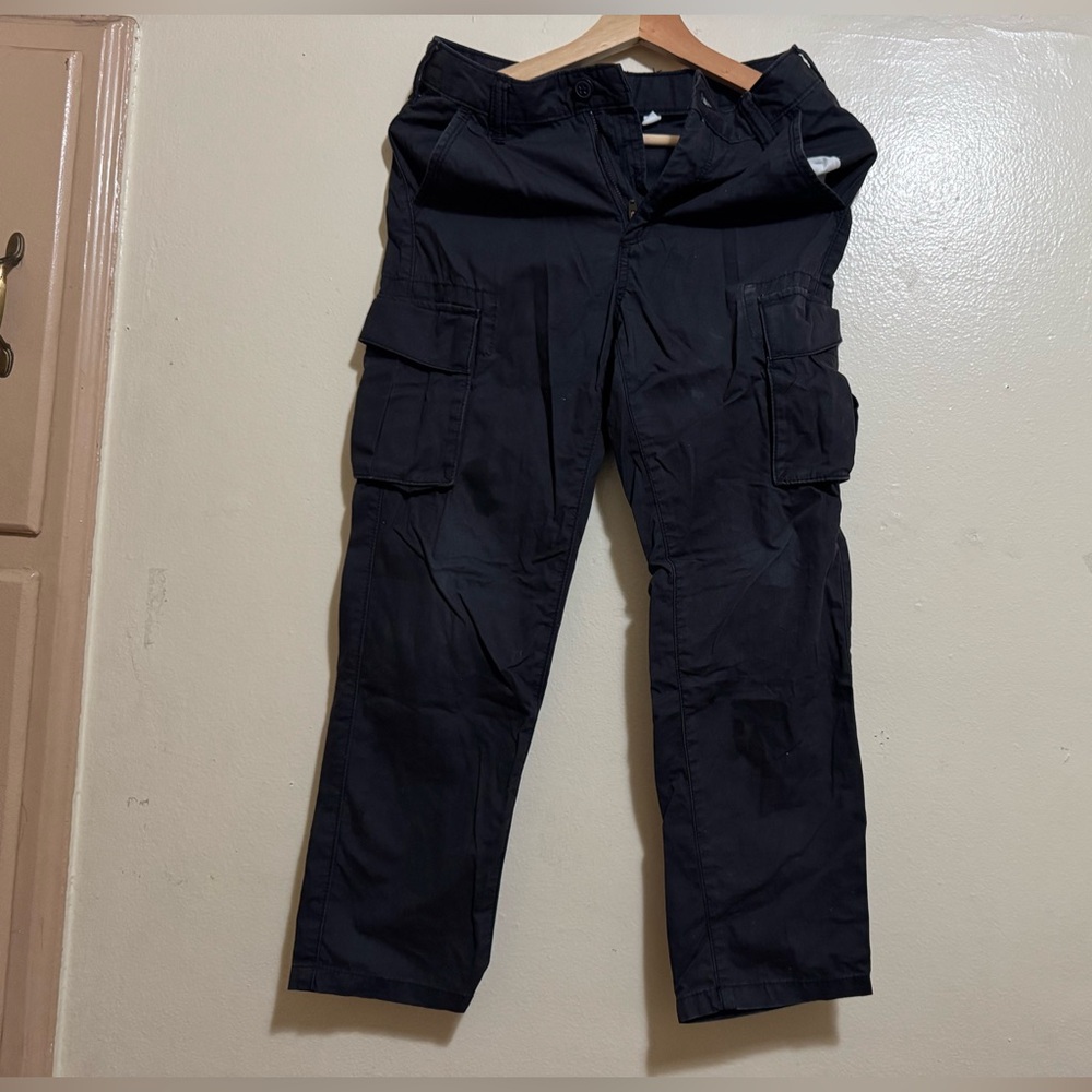 GAP black/dark gray cargo Bottoms